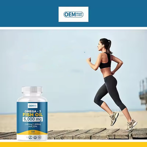 Complément alimentaire OEM en gélules molles d'huile de poisson oméga-<span class=keywords><strong>3</strong></span> 6000 mg - Product Image 5