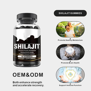 Bonbons gélifiés au Shilajit avec des minéraux, des vitamines et des nutriments pour la gestion de l'énergie des adultes, l'amélioration de l'immunité - Fabrication OEM/ODM en gros - Product Image 4