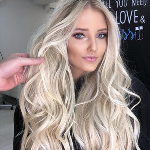 18 Inch Body Wave Synthetic <b>Wig</b> 13x4 Full Lace Front Transparent Long Heat Resistant Glueless Women Hair <b>Wigs</b> Wholesale - Product Image 1