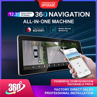 Sistem Perekam Mengemudi GPS Android Dashboard 3D Desain Baru BL-288A dengan Pemantauan Real-Time 24 Jam Layar Surround 360 Carplay