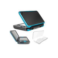 Étui de protection transparent en cristal pour nouvelle console de jeu SYY, 100% testé pour les accessoires de jeu vidéo New 2DS LL XL