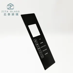 Factory Supplier Electronic switch glass Smart Home Custom Display Window switch glass tempered glass touch screen panel