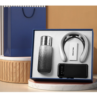 Luxus-Geschenkset Firmengeschenke Kleinunternehmen-Ideen Nackenmassagegerät Powerbank Titan-Becher Geschenksets für Muttertagsgeschenke
