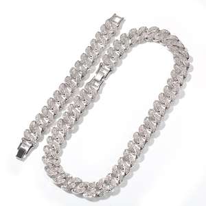 Collar de cadena de eslabones cubanos para hombre, cadena cubana, estilo Hip Hop - Product Image 5