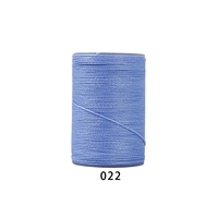 Benang Lilin Poliester 80M 0.45mm Kekuatan Tinggi Panjang 80m untuk Bordir, Sulaman Silang, Produk Rajutan, Jahit Kantong Teh, Elastis