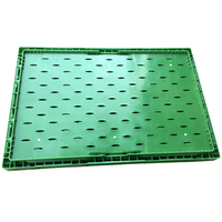 Boîtes pliables en plastique pour fruits et légumes, 600x400x220, prix bas, vente en gros