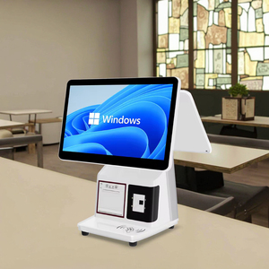 Fabricante de Pantallas Dobles al por Mayor, Pantalla Táctil de Escritorio NFC con Impresora - Product Image 4