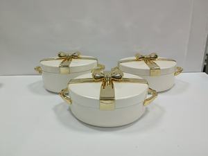 Cazuela Térmica con Detalles Dorados Estilo Real, 2.5L 3L 3.5L, Recipiente Aislado para Mantener la Comida Caliente, Ideal para Servir Múltiples Platos - Product Image 3