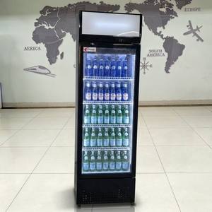 <span class=keywords><strong>Vitrine</strong></span> réfrigérée commerciale pour boissons avec logo personnalisé, éclairage LED, refroidissement direct par air, sans givre - Product Image 5
