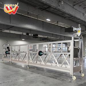 Plateforme de <span class=keywords><strong>suspension</strong></span> électrique à câble pour échafaudage en alliage d'aluminium ZLP630 ZLP800 pour la construction - Product Image 1