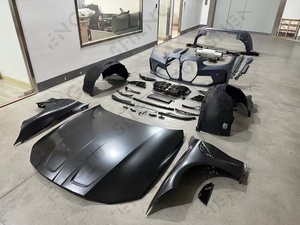 Paraurti per auto per <span class=keywords><strong>BMW</strong></span> <span class=keywords><strong>serie</strong></span> <span class=keywords><strong>4</strong></span> G22 <span class=keywords><strong>2020</strong></span> + aggiornamento a M4 incluso paraurti anteriore paraurti posteriore parafanghi - Product Image 6