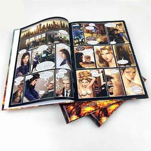 Servicio de Impresión de Libros Personalizados, Historias Infantiles, Encuadernación Perfecta, Tapa Blanda para Colorear, <span class=keywords><strong>Manga</strong></span>, Impresión Offset, Cartón - Product Image 2