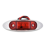 10-30v 3 LED Seiten markierung leuchten Auto Außen leuchten Warnung Rücklicht Auto LKW Anhänger LKW LED LKW Bernstein Rot Weiß 9-30V