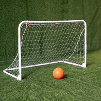 But de football pliable en gros, léger, pour enfants, pour l'entraînement, avec cadre en fer robuste et réglable