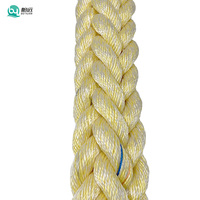 Corde de mouillage mixte PP/Polyester, corde en polypropylène et fibre de polyester, 40mm 60mm 72mm, corde double tressée, accessoires de pêche marine