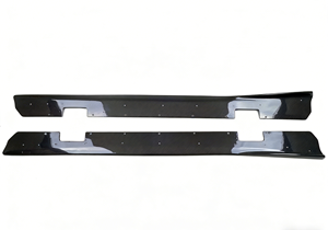 VS-Style Carbon Fiber <b>Side</b> Skirt Bottom <b>Plates</b> Undertrays for Nissan GT-R R35 2008-2020 - Product Image 2