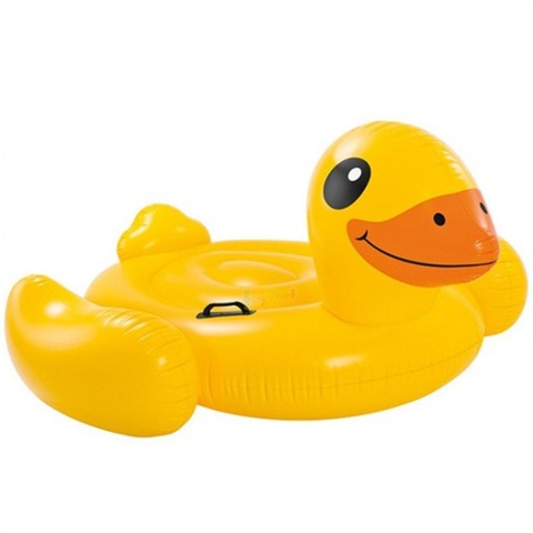 New Design Yellow Rubber Duck Waterplay Adult Children Kids Inflatable Swimming Pool Floats