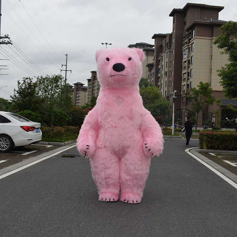 Orso polare rosa