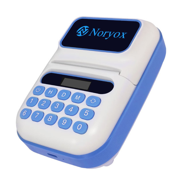 Customizable Control Mini Thermal Label Printer Hospital Time Recording Printer Type-C Medical Labeling Machine Noryox ME101