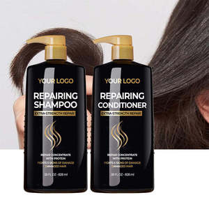 Shampoo réparateur GreenLem, concentré extra-fort, gel aux acides aminés, combat les 5 signes de cheveux abîmés, formule anti-frisottis et lissante - Product Image 2