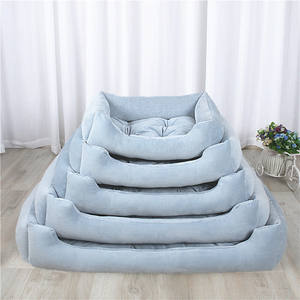 Lit de luxe personnalisé pour animaux de compagnie 45*31cm <span class=keywords><strong>panier</strong></span> de <span class=keywords><strong>chat</strong></span> chaud à motif solide accessoire de livraison directe pour animaux de compagnie et camping - Product Image 2