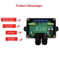 Module amplificateur de cellule de charge de précision BRIGHTWIN 2.0mV, convertisseur de signal pour capteur de force, sortie 4-20mA 0-5V 10V, précision supérieure 0.1% F.S. DC24V
