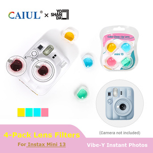 Nouvel objectif macro 5 couleurs compatible Fuji Instax Mini 13 pour appareil photo – Accessoire de mode et filtre 2026 - Product Image 1