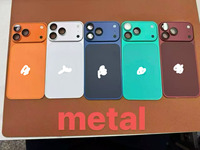 Nouvelle coque de téléphone antichoc en alliage d'aluminium avec panneau arrière transformable instantanément en 17 Pro Max pour iPhone 18 17 16 15 Pro Max