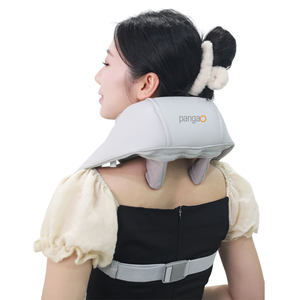Máquina masajeadora de cuello y hombros cervical Shiatsu inalámbrica recargable inteligente eléctrica con calor - Product Image 1
