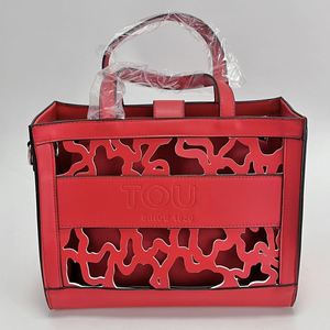 Bolso Tote Hongliantong2025, Nuevo Diseño Retro con Patrón Calado, Color Sólido, Bolso <span class=keywords><strong>de</strong></span> Mano Elegante - Product Image 3