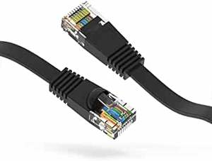 Best Price Flat <strong>Cat6</strong> RJ45 UTP Patch Cord 1m And 5m Insulated Ethernet Network <strong>Cable</strong> PVC Jacket - Product Image 4