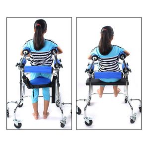 JINGRAN Crystal Companion Cerebral Palsy Children <strong>Wheeled</strong> <strong>Walker</strong> CE Certified 100kg Capacity Middle-aged Elderly Stroke - Product Image 4