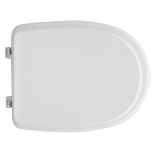 Asiento de Inodoro para Azzurra Afrodite, Forma de Tazón 7, Blanco, 50.5 cm de Largo, 37.5 cm de Ancho - Product Image 1