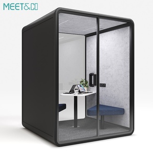Nuevas Cabinas de Oficina Insonorizadas, Cabinas Telefónicas Privadas con Cancelación de Ruido para Reuniones de Trabajo, Cabina Insonorizada - Product Image 4