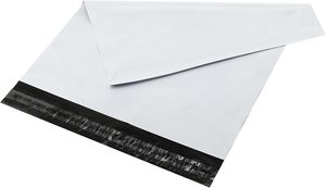 Túi chuyển phát nhanh bằng nhựa nguyên liệu mới 100%, in logo tùy chỉnh, phong bì vận chuyển, túi poly gửi hàng tự dán - Product Image 6