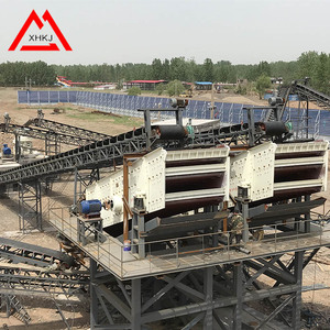 Máy sàng cát loại trống di động Máy sàng cát quặng rung với thành phần động cơ lõi - Product Image 2