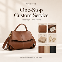Sac à main élégant pour femme en cuir végétalien grainé au design esthétique de luxe, avec logo personnalisé, 100 MOQ, vente en gros, sac bandoulière élégant pour femme