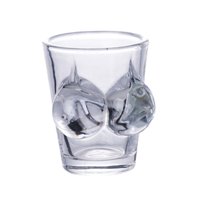 Copo de Shot de Vidro com Design Clássico Mini, Padrão de Sutiã e Biquíni Feminino Criativo, Vidro Grosso com Formato de Corpo Humano - Product Image 2