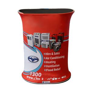 <span class=keywords><strong>Mostrador</strong></span> Plegable Portátil para Ferias Comerciales, Marco de Aluminio Sostenible, Impresión Térmica, Reutilizable para Ferias, Eventos y Mesas Promocionales - Product Image 2