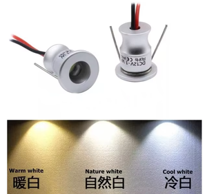 Mini <span class=keywords><strong>spot</strong></span> LED <span class=keywords><strong>12V</strong></span> étanche IP65, 60 LED/m, angle <span class=keywords><strong>de</strong></span> faisceau 30/120°, en alliage d'aluminium, anti-éblouissement, dimmable, température <span class=keywords><strong>de</strong></span> couleur 3000K-6000K pour - Product Image 2