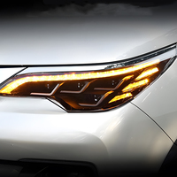Feux de voiture KGKB pour Toyota Fortuner 2016-2020, ensemble de phares avant, mise à niveau de style Lexus, lentille de projecteur LED, accessoires