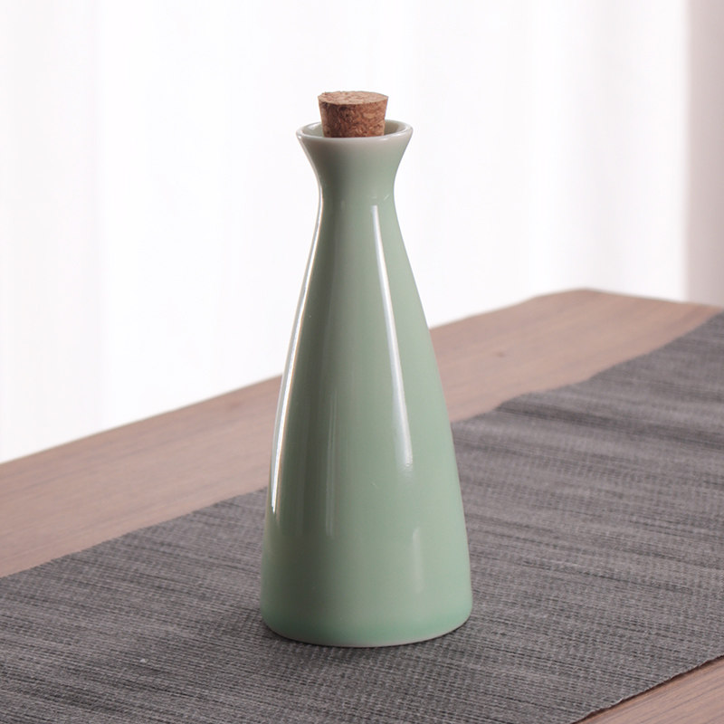 Vert prune-pot unique-100ml-01kg-bouchon en bois