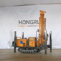 HR-180Y Foreuse de puits de 180 m pour petites entreprises |   Machine hydraulique économique pour puits d'eau