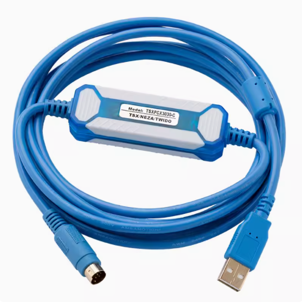 PLC Programming Cable Communication Cable Twido Neza TSXPCX3030-C Download Cable in Stock