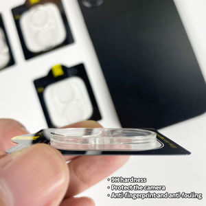 Protezione dello schermo dell'obiettivo della <span class=keywords><strong>fotocamera</strong></span> per <span class=keywords><strong>iPhone</strong></span> 14 Y <span class=keywords><strong>13</strong></span> <span class=keywords><strong>Pro</strong></span> Max 12 11 <span class=keywords><strong>Pro</strong></span> 9H trasparente <span class=keywords><strong>fotocamera</strong></span> del telefono <span class=keywords><strong>vetro</strong></span> temperato per <span class=keywords><strong>iPhone</strong></span> 16 15 <span class=keywords><strong>Pro</strong></span> Max - Product Image 5