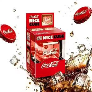 Jouet Squishy Needoh Schylling Energy Drink Collab Ice Cube, Squishy translucide en maltose à rebond lent, jouet anti-stress - Product Image 3