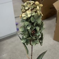 Bunga Hydrangea Sutra Buatan BBGS - Dekorasi Rumah Mewah Bergaya Vintage untuk Musim Semi, Natal, Ulang Tahun, Pernikahan Model 1047548161576