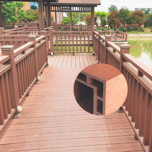 Balustrades SHENGCHENG DIY, faible entretien, haute qualité, garde-corps en WPC pour décoration extérieure - Product Image 5