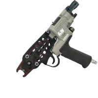 Serrage pneumatique pistolet à clous coupe outil cage pour animaux de compagnie SC6 anneau Pneumatique c pince