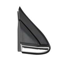 1 Par de Molduras Decorativas para Guardabarros Delantero Izquierdo, Lado del Conductor, Compatible con Chevy Chevrolet Equinox 2018-2024 OE # 84107340 841073401